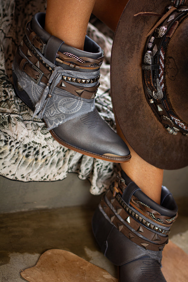 Bota Bandana Gray